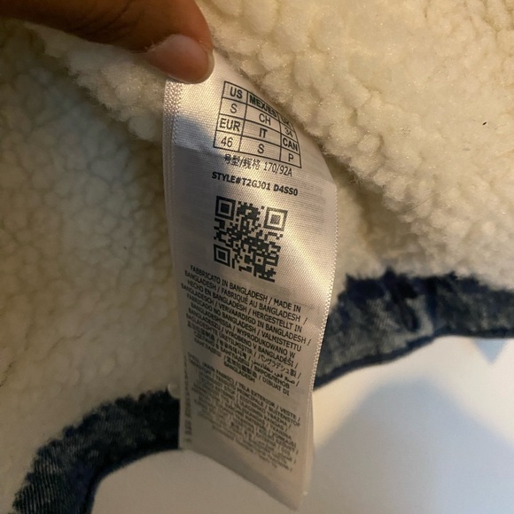 Guess Jean Fleece Jacket - Picture 2 of 3